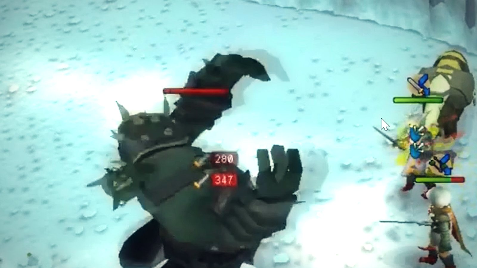 Fighting General Graardor in the snow